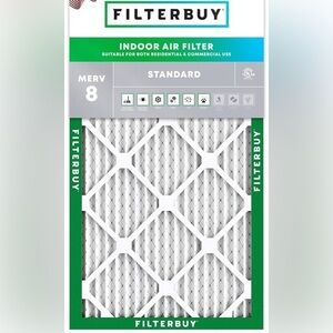 Filterbuy 10x20x1 Air Filter Carbon MERV 8